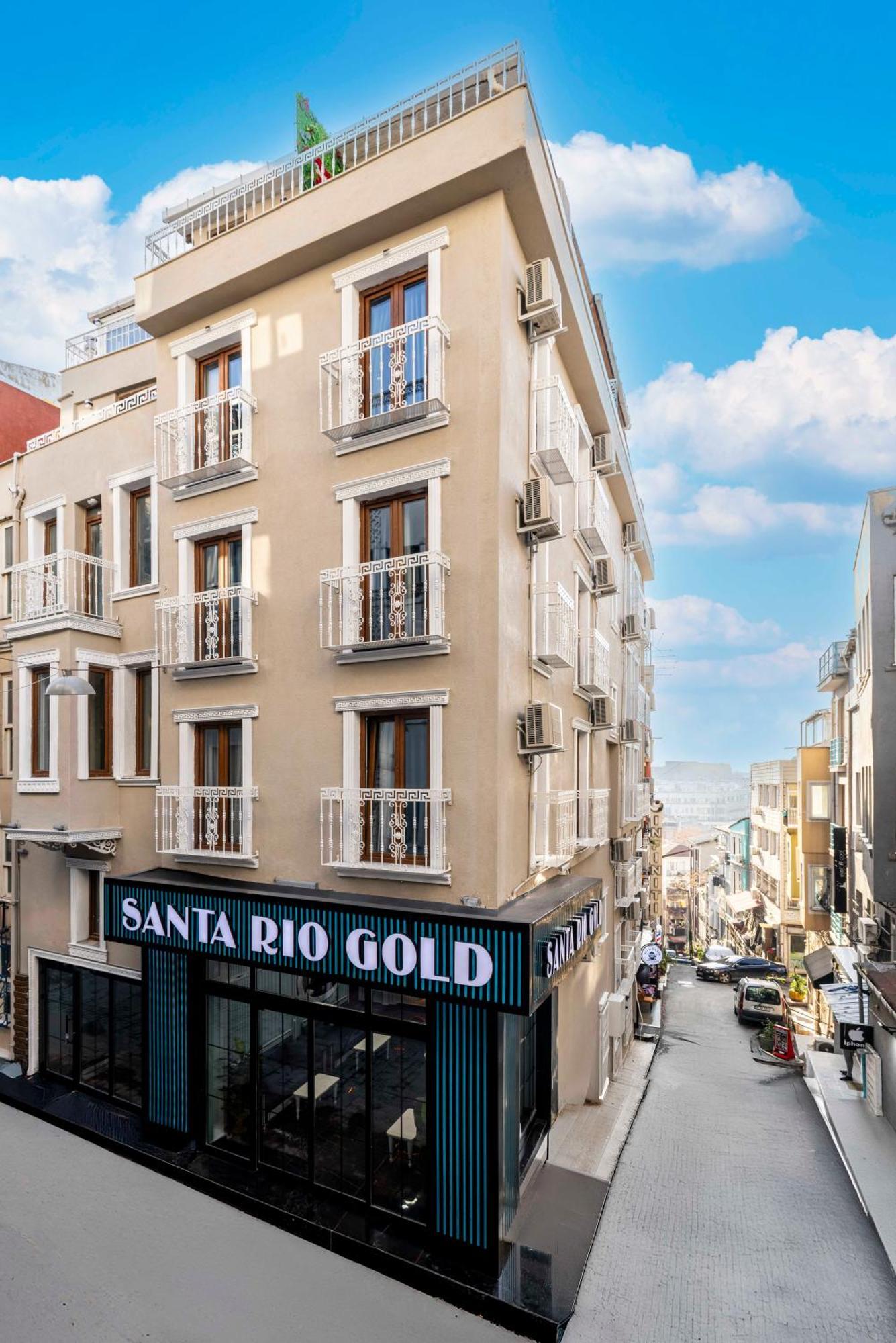 Santa Rio Gold Taxim Hotel Istanbul Exterior foto
