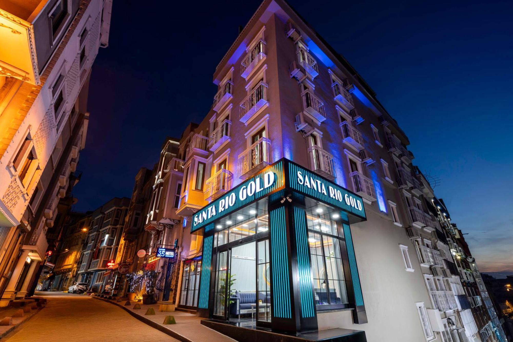 Santa Rio Gold Taxim Hotel Istanbul Exterior foto