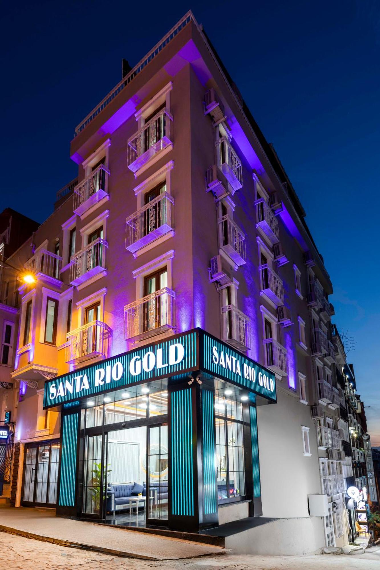 Santa Rio Gold Taxim Hotel Istanbul Exterior foto