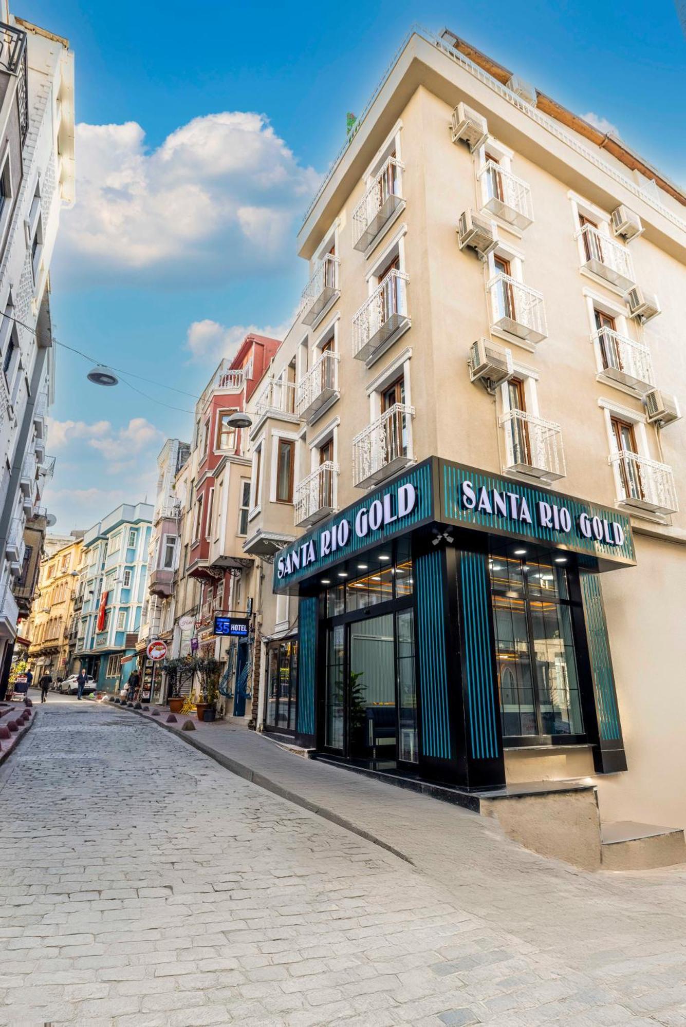 Santa Rio Gold Taxim Hotel Istanbul Exterior foto