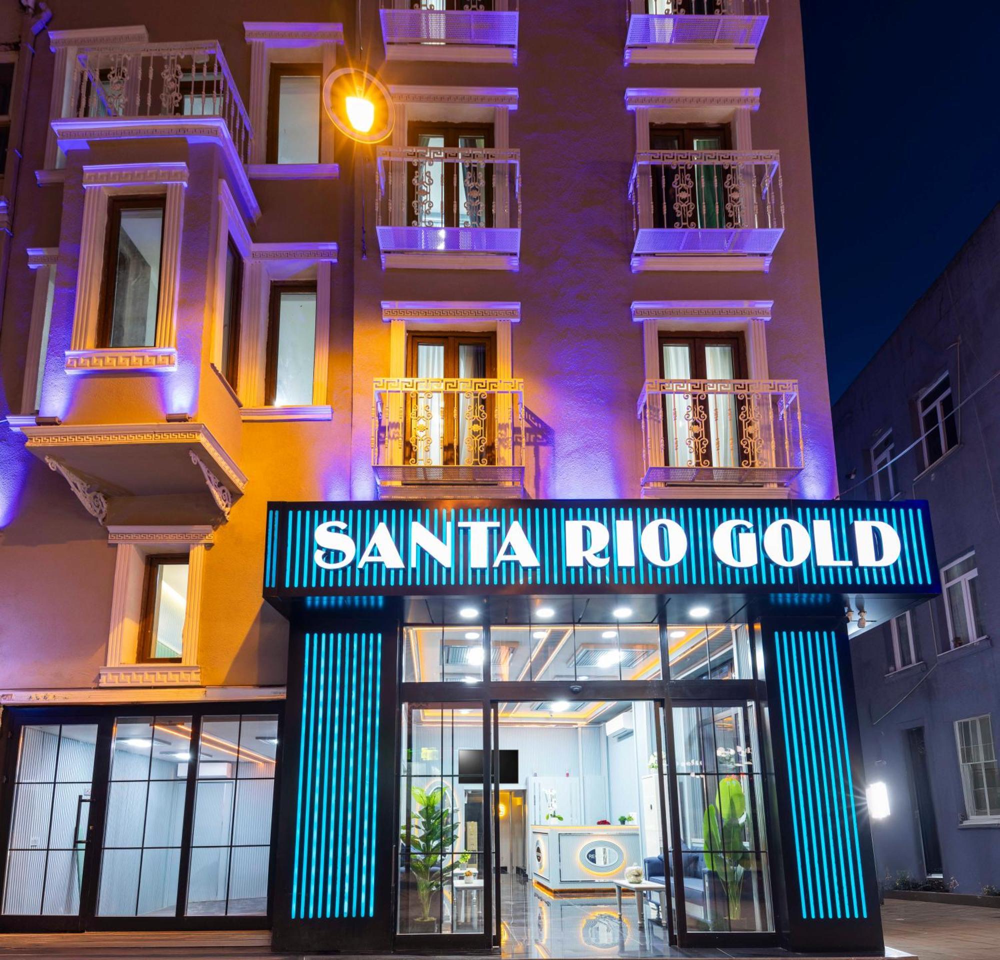 Santa Rio Gold Taxim Hotel Istanbul Exterior foto