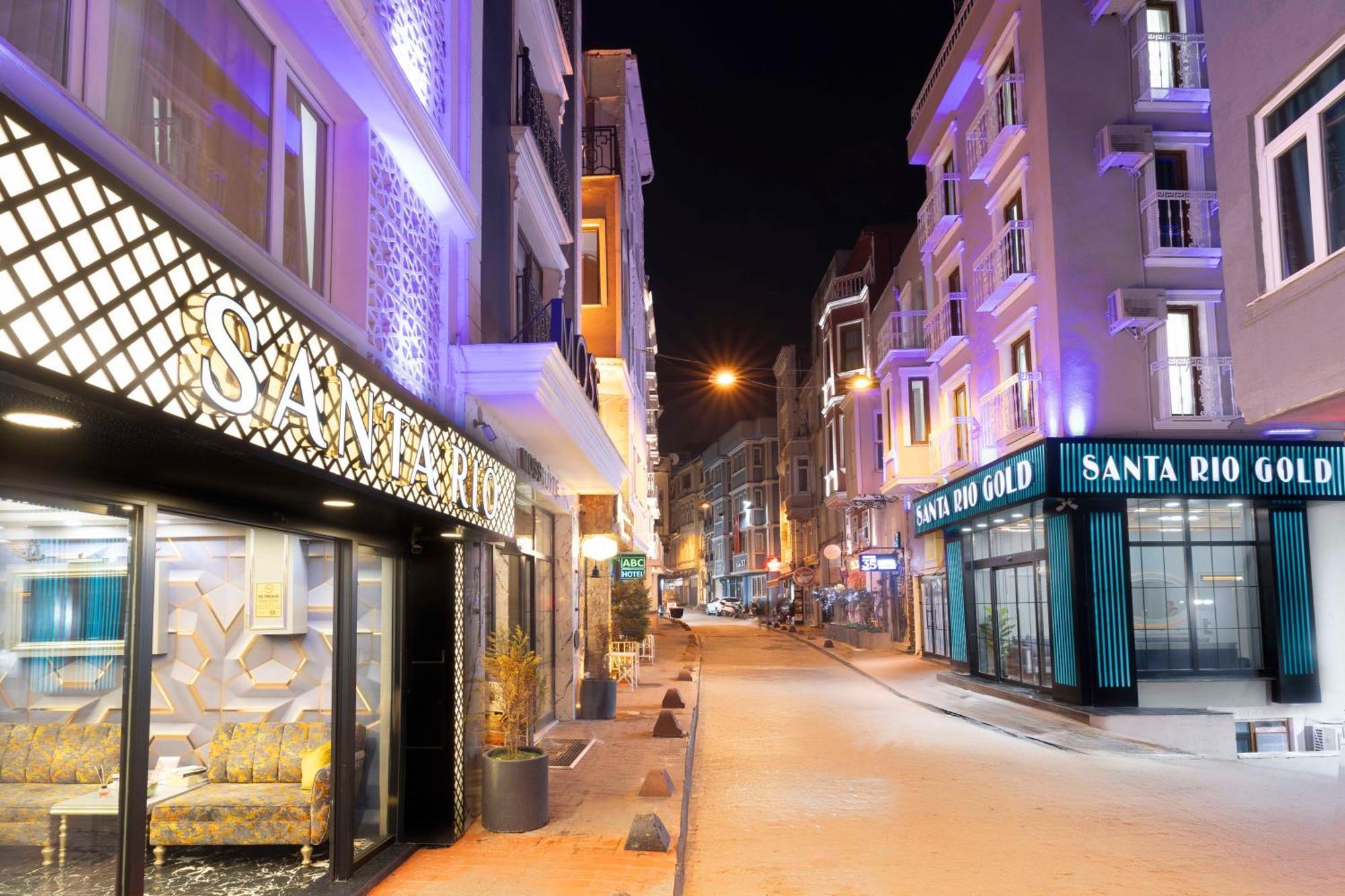 Santa Rio Gold Taxim Hotel Istanbul Exterior foto