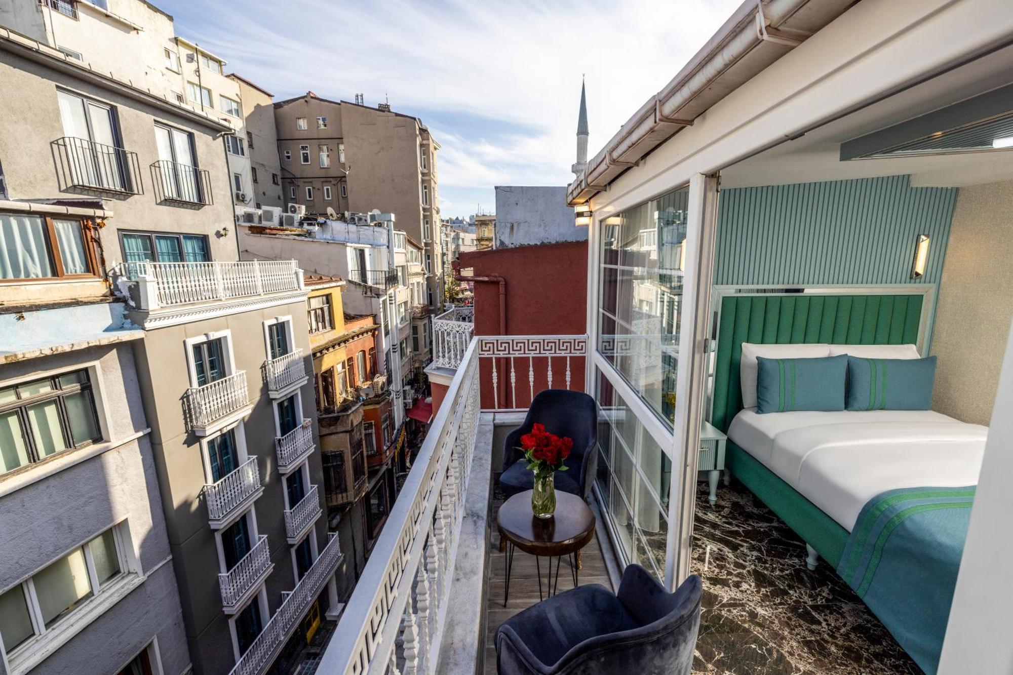 Santa Rio Gold Taxim Hotel Istanbul Exterior foto